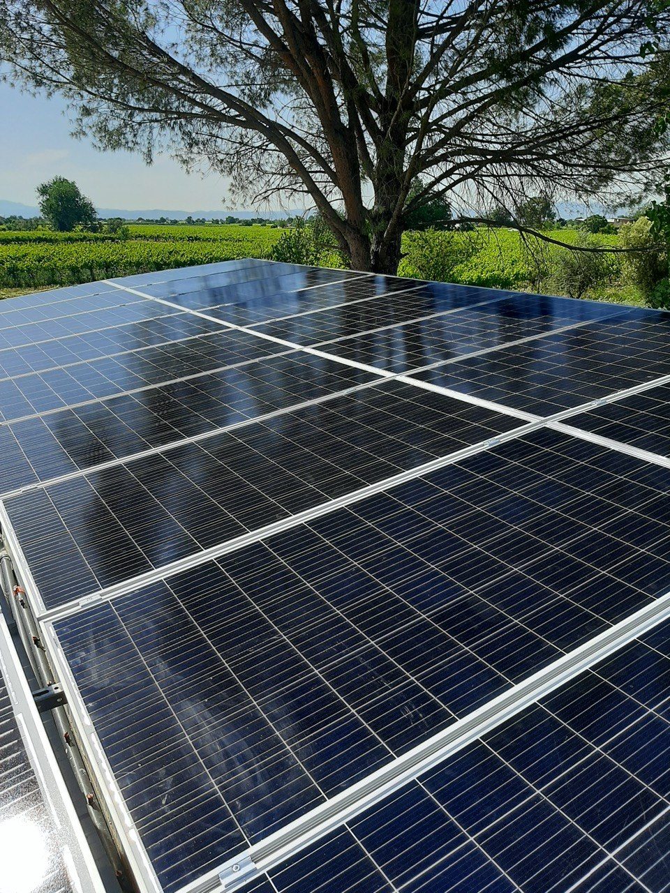 Muradiye'de 10 HP Güneş Enerjili Sulama Sistemi — Manisa Muradiye güneş enerjili sulama sistemi fotoğrafı