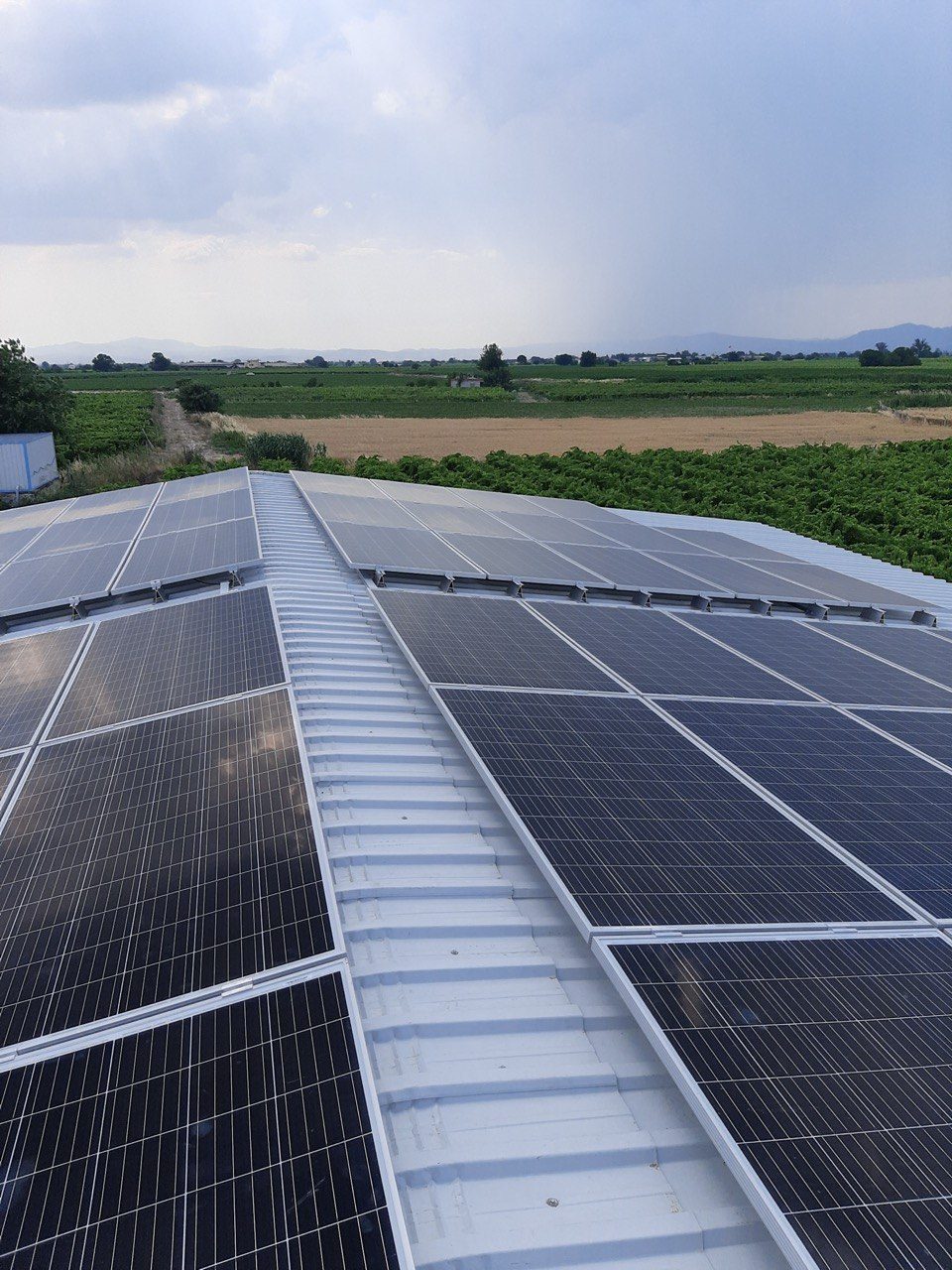 Çavuşoğlu Köyü 30 HP Güneş Enerjili Sulama Sistemi — Manisa Çavuşoğlu Köyü güneş enerjili sulama sistemi fotoğrafı