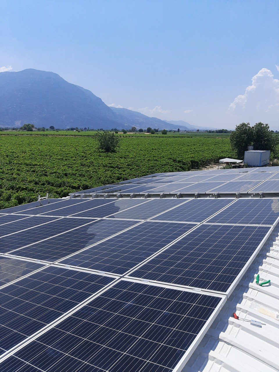 Çavuşoğlu Köyü 30 HP Güneş Enerjili Sulama Sistemi — Manisa Çavuşoğlu Köyü güneş enerjili sulama sistemi fotoğrafı