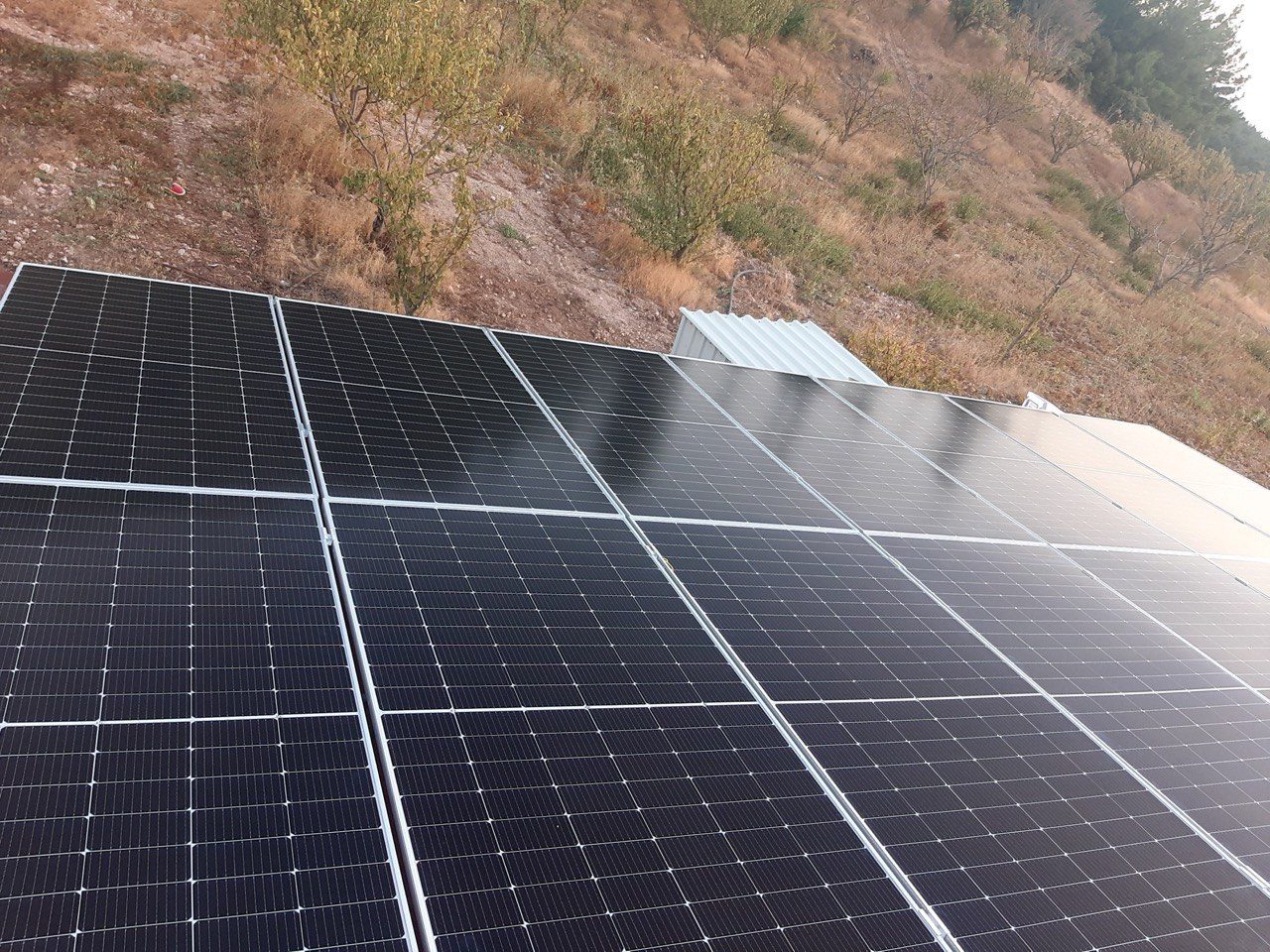 Ulucak'de 3 HP Güneş Enerjili Sulama Sistemi — İzmir Ulucak güneş enerjili sulama sistemi fotoğrafı