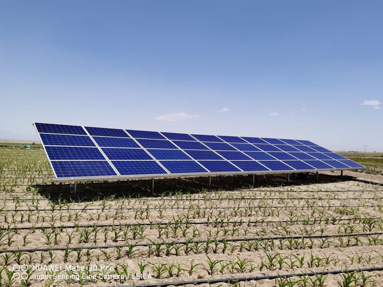 Muğla'de 15 HP Güneş Enerjili Sulama Sistemi — Muğla Muğla güneş enerjili sulama sistemi fotoğrafı