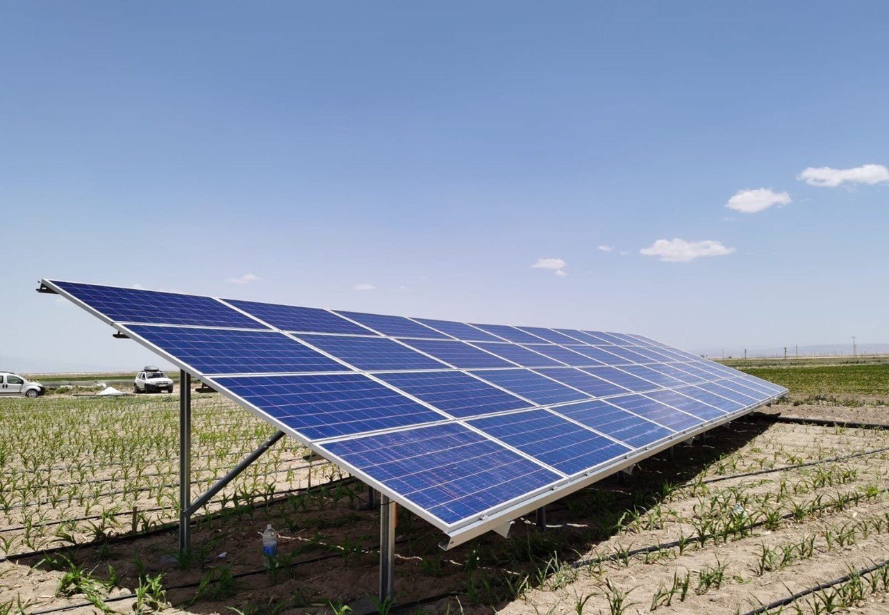 Muğla'de 15 HP Güneş Enerjili Sulama Sistemi — Muğla Muğla güneş enerjili sulama sistemi fotoğrafı