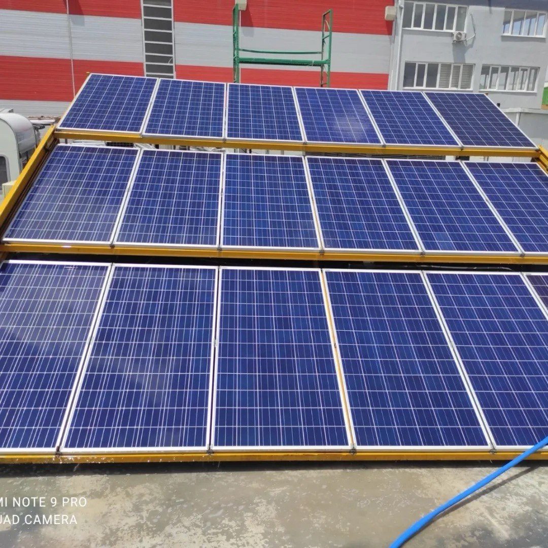 Aliağa'de 7.5 HP Güneş Enerjili Sulama Sistemi — İzmir Aliağa güneş enerjili sulama sistemi fotoğrafı
