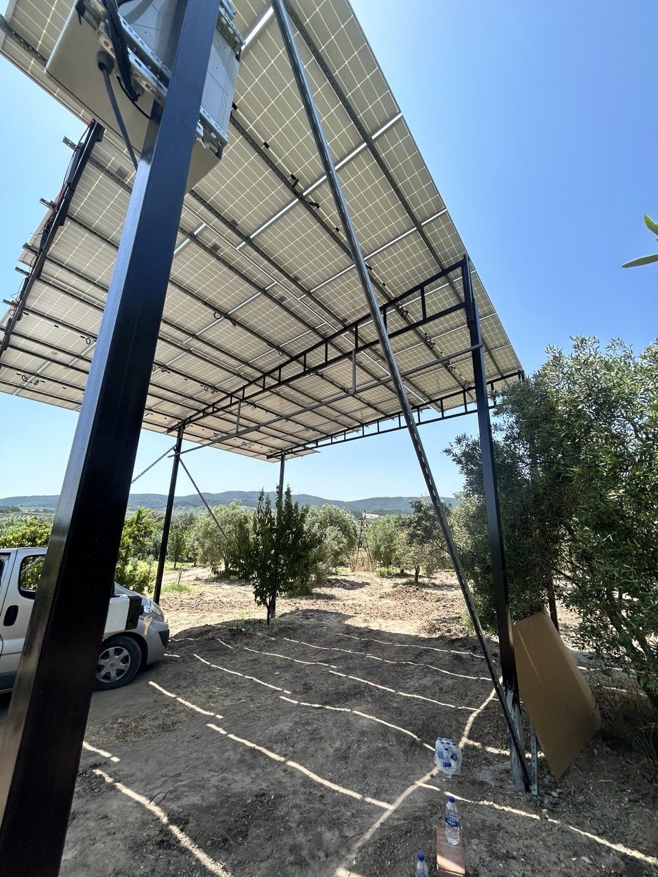 Akhisar'de 12.5 HP Güneş Enerjili Sulama Sistemi — Manisa Akhisar güneş enerjili sulama sistemi fotoğrafı