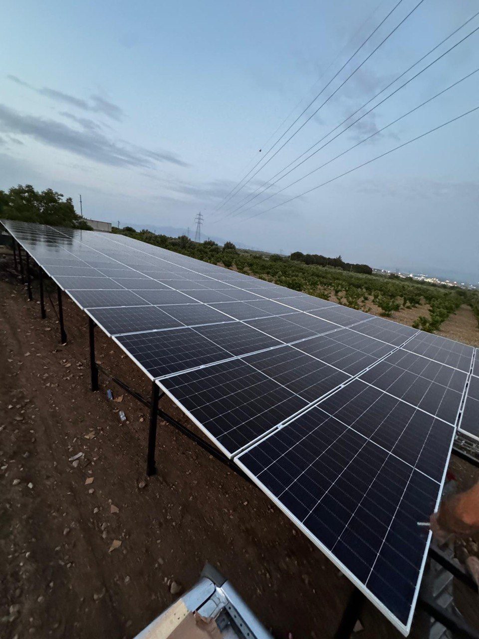 Sancaklıbozköy'de 30 HP Güneş Enerjili Sulama Sistemi — Manisa Sancaklıbozköy güneş enerjili sulama sistemi fotoğrafı