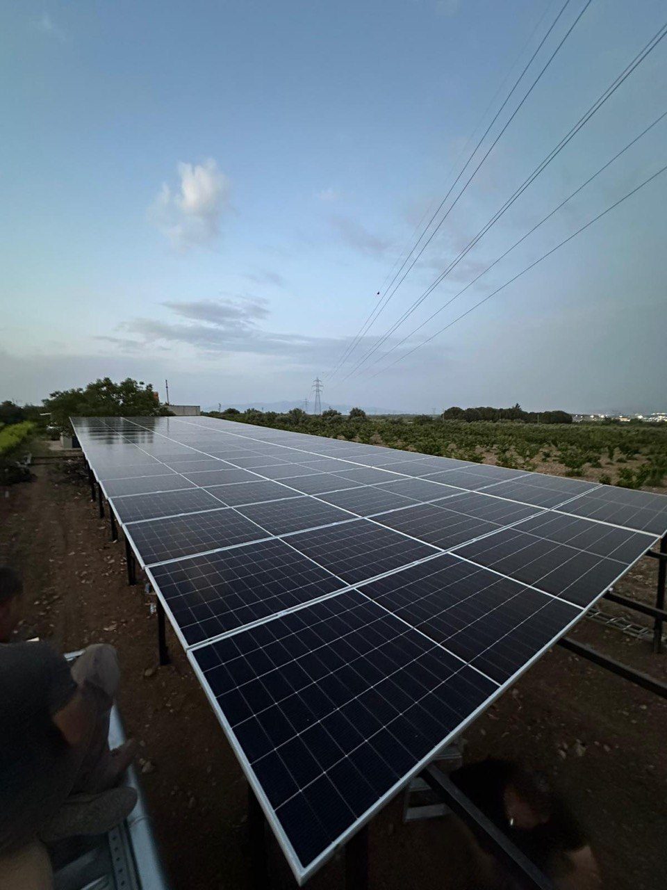 Sancaklıbozköy'de 30 HP Güneş Enerjili Sulama Sistemi — Manisa Sancaklıbozköy güneş enerjili sulama sistemi fotoğrafı