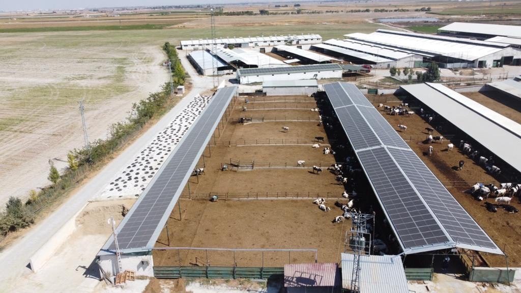 Konya'de 644 kW Şebekeye Bağlı Sistem — Konya Konya güneş enerjisi sistemi fotoğrafı